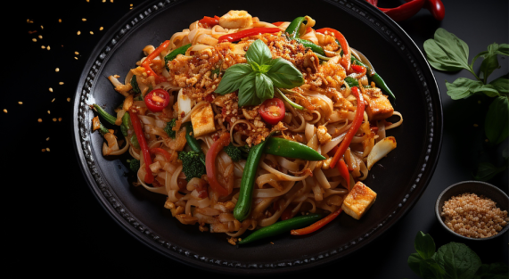 Рецепт Пад Тай з куркою